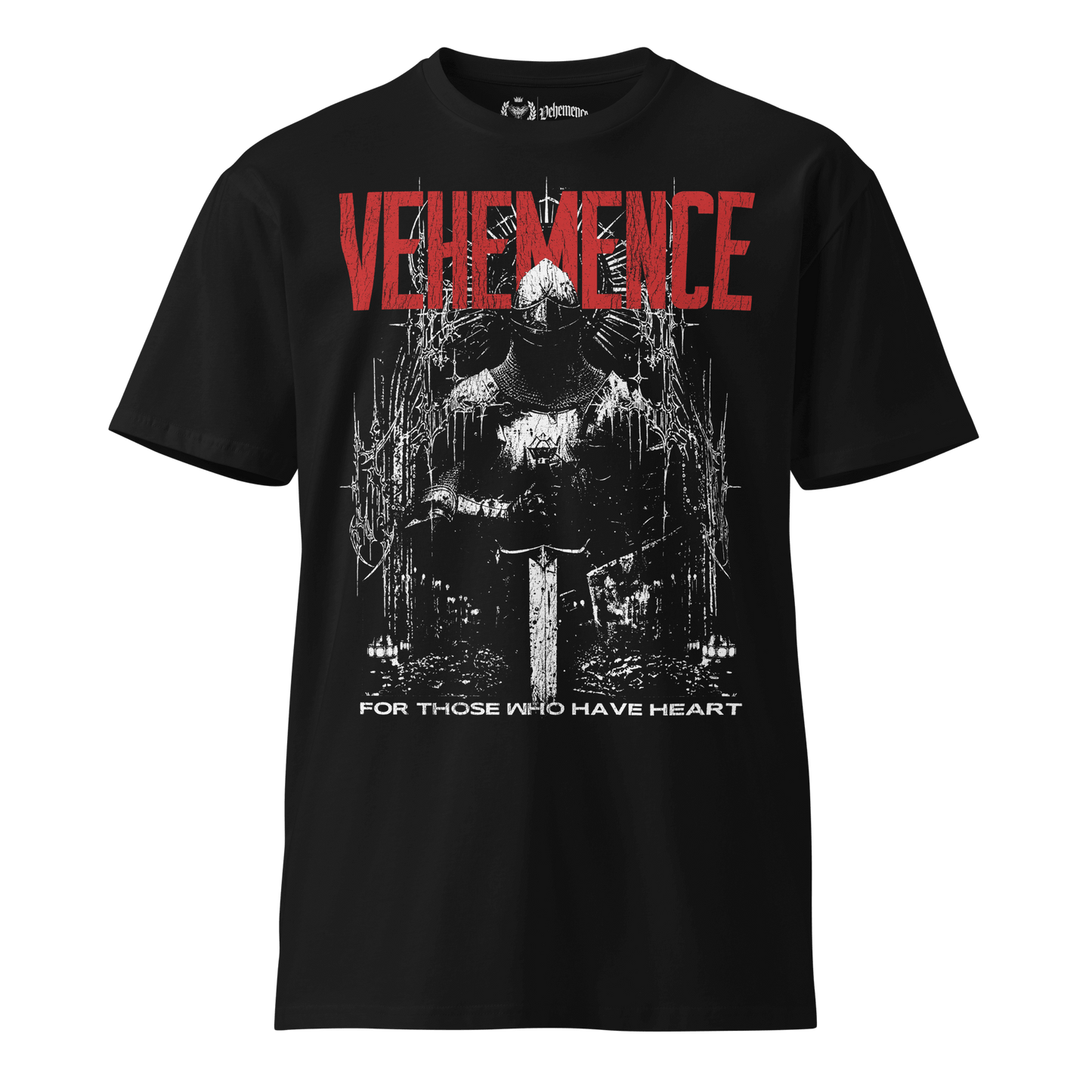 Knight t-shirt – For Those Who Have Heart by Vehemence
