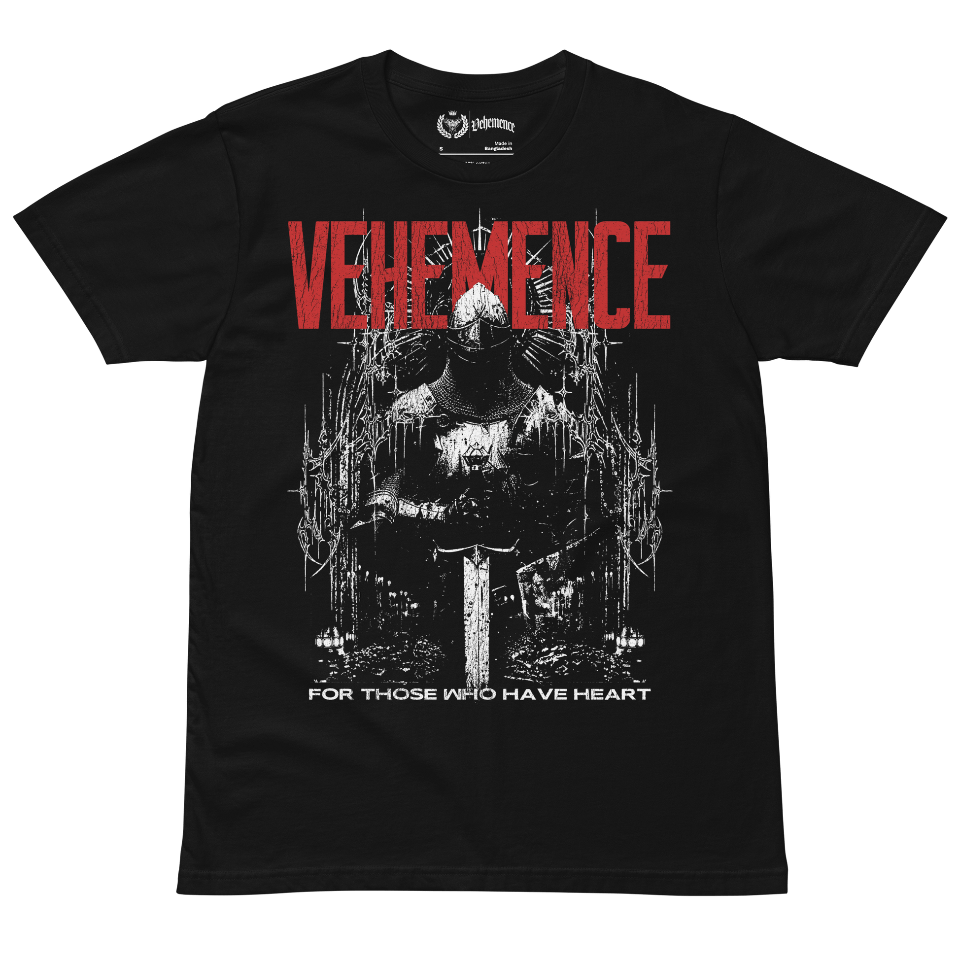 Knight t-shirt – For Those Who Have Heart by Vehemence