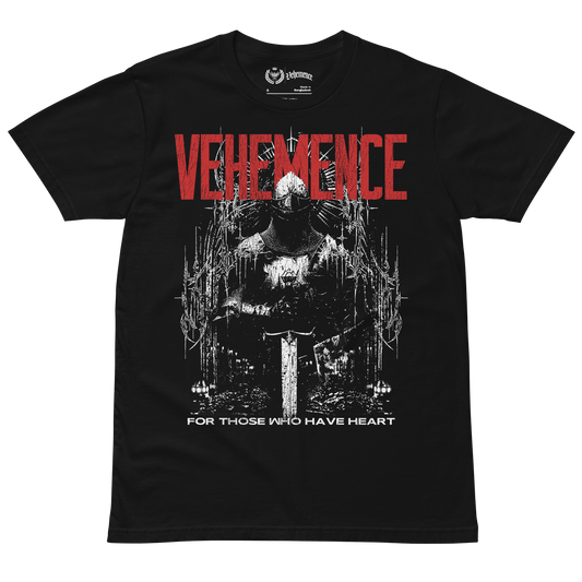 Knight t-shirt – For Those Who Have Heart by Vehemence