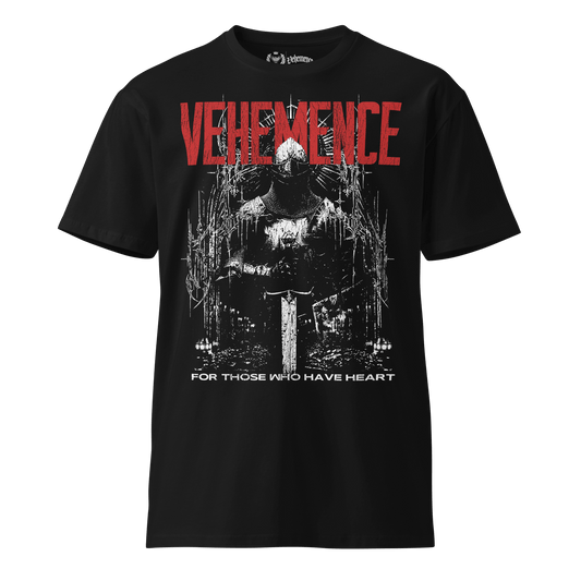 Knight t-shirt – For Those Who Have Heart by Vehemence