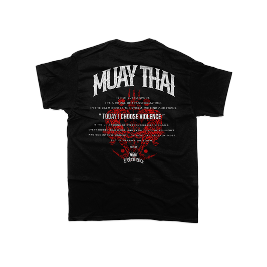 The Black Panther Muay Thai Tee - Today I Choose Violence