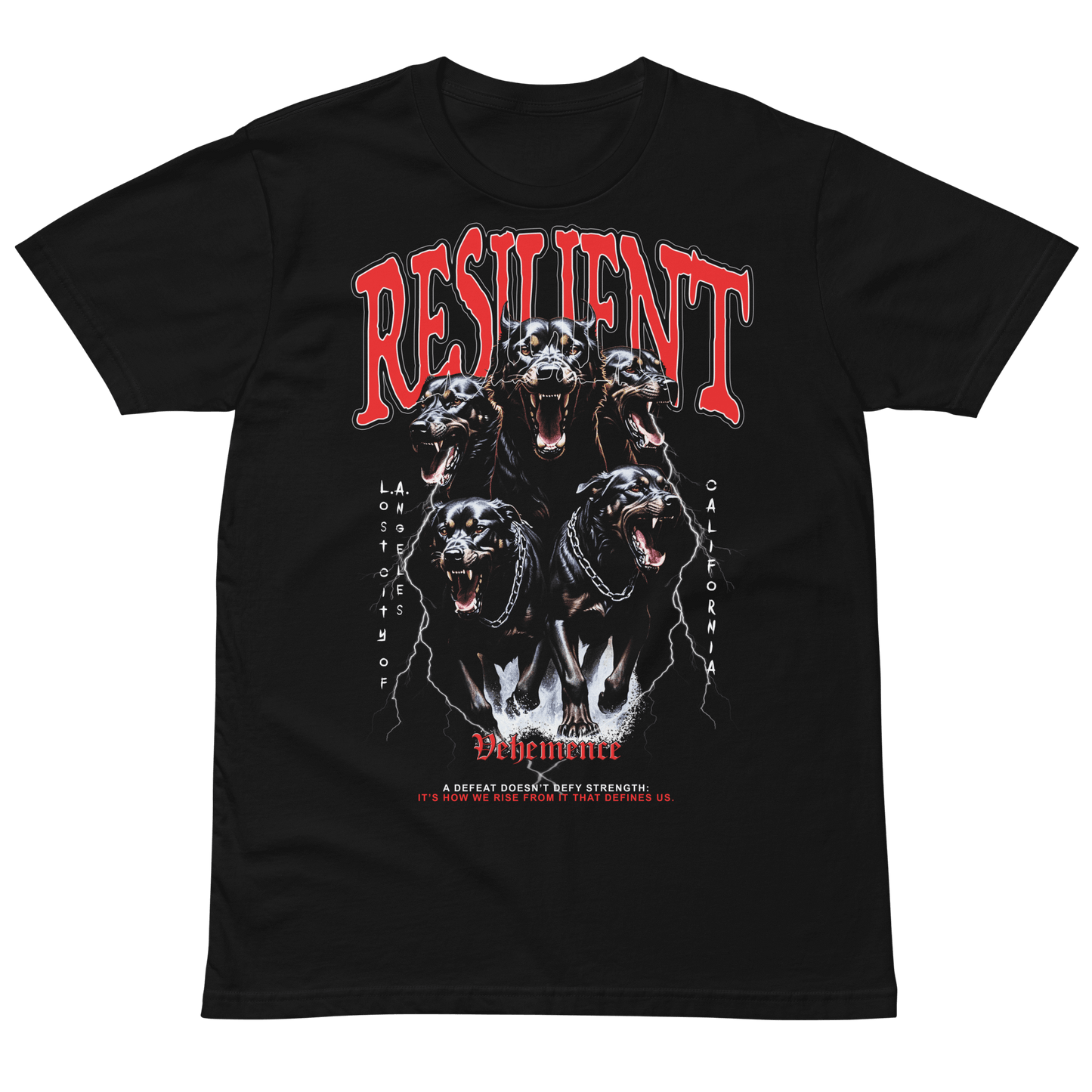 Retro combat sports apparel – 90s inspired t-shirt by Vehemence”
